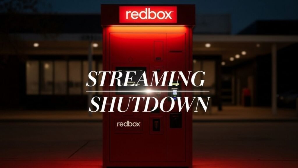 Redbox Streaming Shutdown
