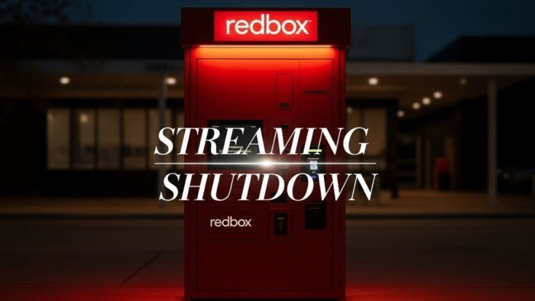 Redbox Streaming Shutdown