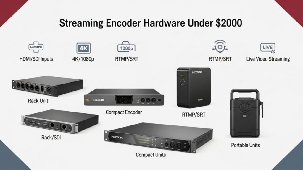 streaming encoder hardware under $2000
